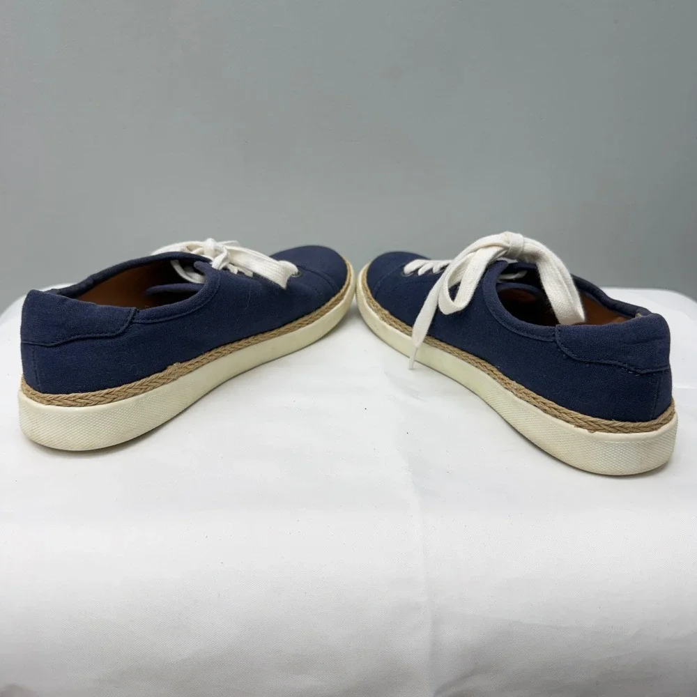 Vionic Hattie VS223 lace up shoes women's 6‎ canvas nautical